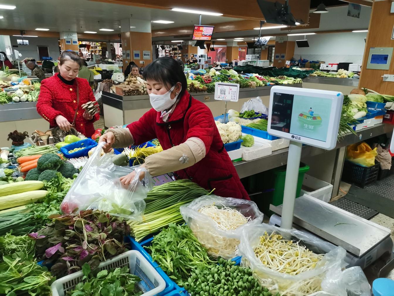 農貿市場達限納統實現“零”突破
