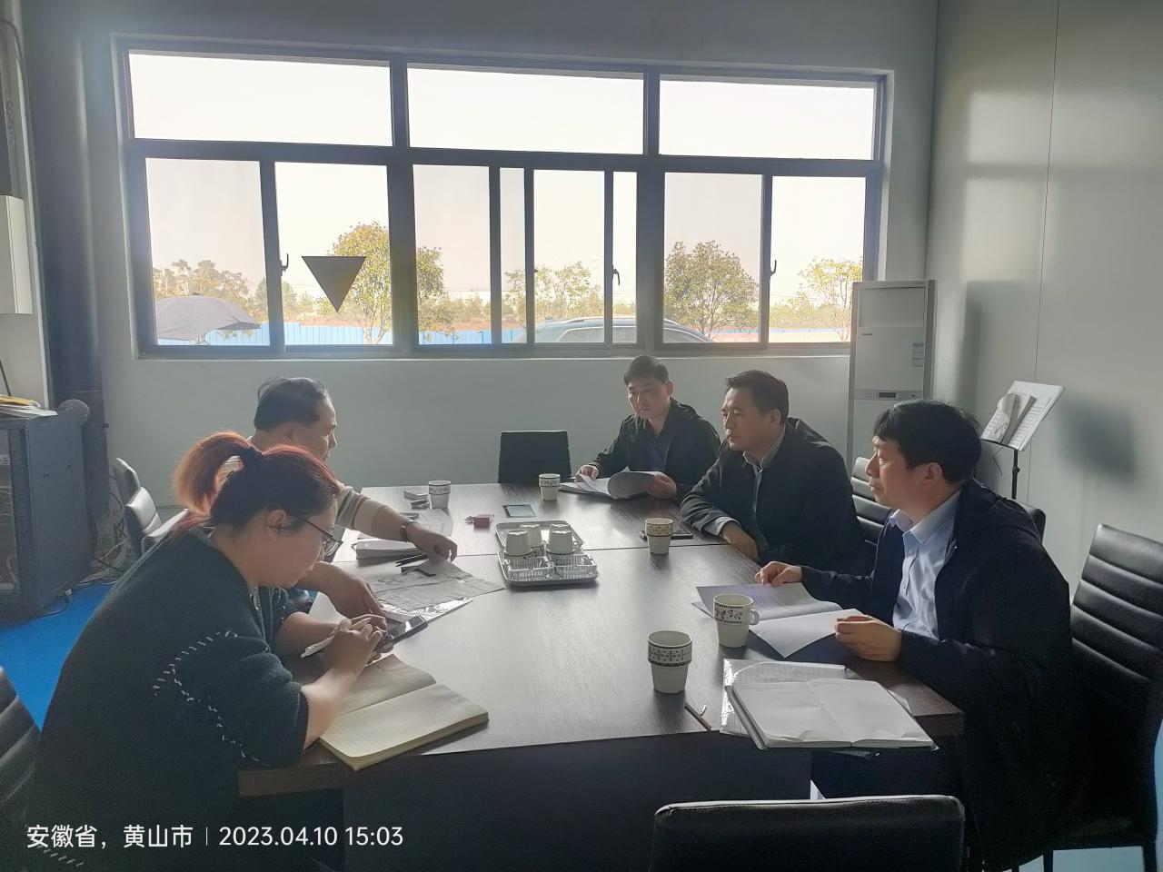 區國投集團總經理邵楠一行到九龍科創園調研并組織開展安全生產督導檢查