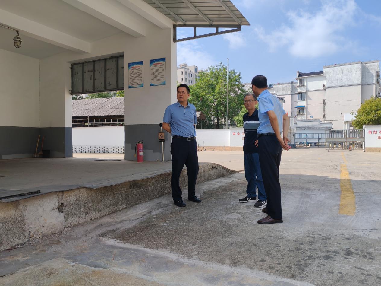 區(qū)國(guó)投集團(tuán)開(kāi)展國(guó)慶中秋節(jié)前安全檢查工作